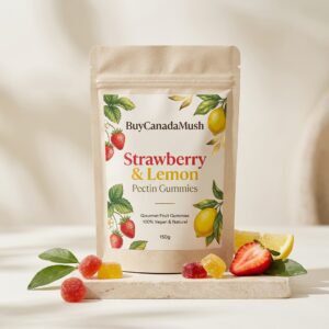 Strawberry & Lemon Pectin Gummies