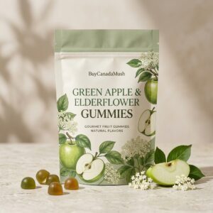Green Apple & Elderflower Gummies